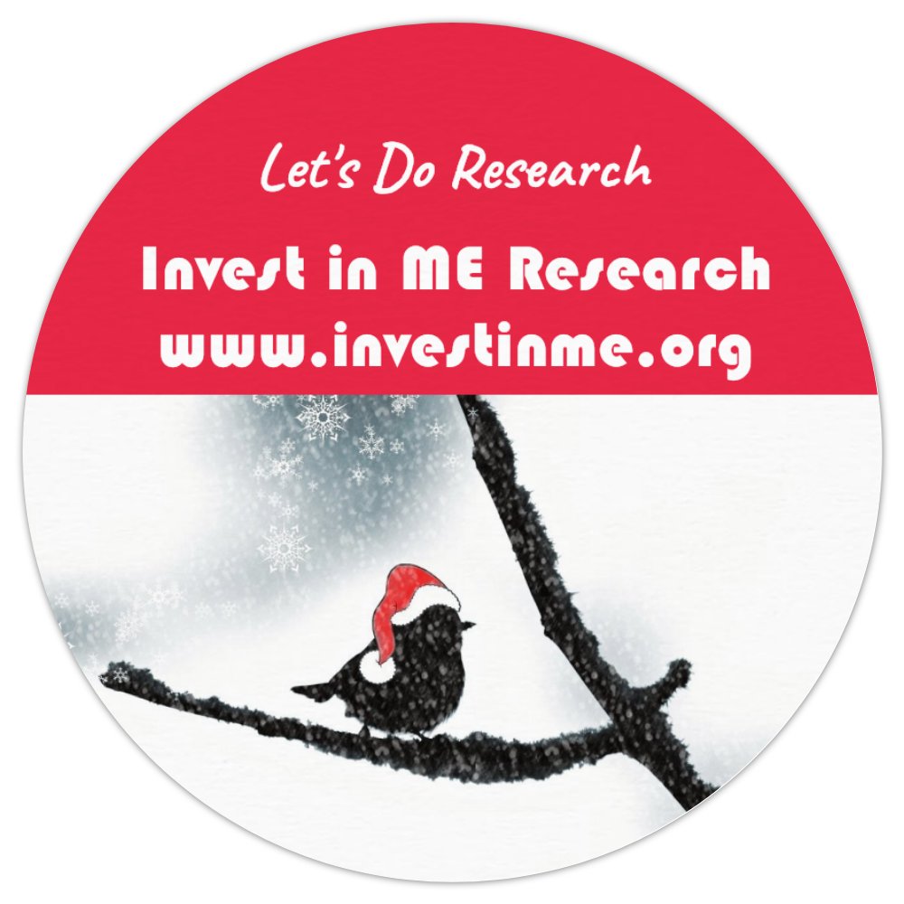 Red Santa bird Sticker