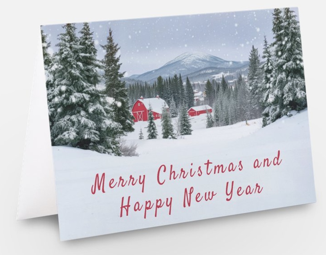 Tree landscape and house